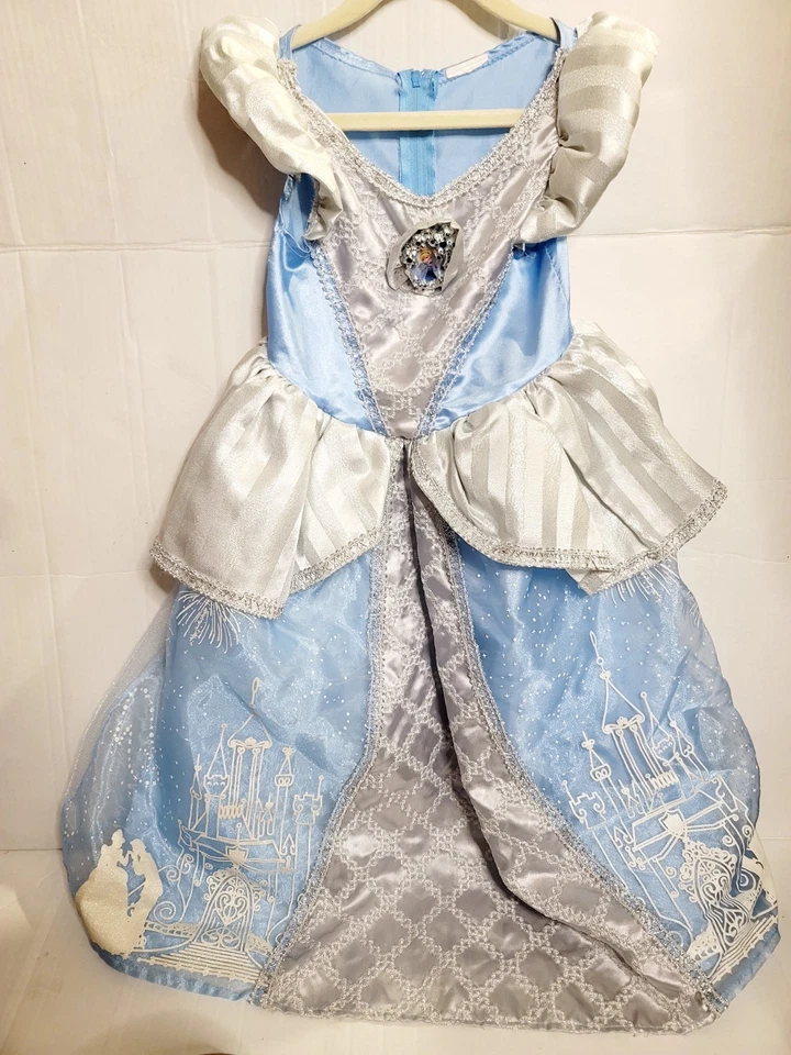 Disney Princess Dresses For Girls 4T Lot Of 10 Princess Dressup Costume - Image 2 of 4