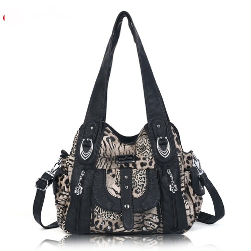 Angel Kiss Handbags Y2K Vintage Shoulder Hobo Crossbody Soft Tie Dye Tote Bags - Picture 16 of 36