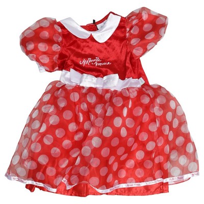 Disney Baby, Verkleidung, Größe: 92, Polyester, Rot/Weiß, Gepunktet #MPz