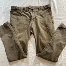 Todd Snyder Flat Front Chino Pants   Men  s 30x30   Olive Green