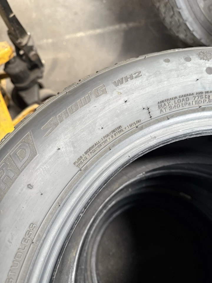 4x Nexen Winguard SnowG 3 WH2 215/60 R16 99H PKW Winterreifen DOT 2724 8mm - Bild 4 von 4