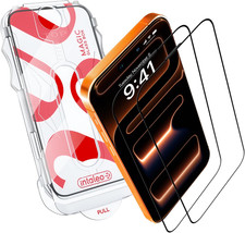 Screen Protector for Iphone 17 Pro   Magicbox 2 PACK Tempered Glass Screen Pro