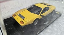 Kyosho 1/43 Ferrari 512BB Yellow Diecast Model Unopened, Used, Damaged Packaging