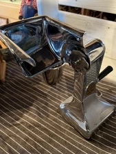 Vintage Cuisine O Matic by West Bend Food Processor Slicer Shred Grater  5 Cones