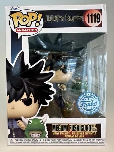 Funko Pop Jujutsu Kaisen: Megumi Fushiguro with Toads #1119 EXCLUSIVE NEW 149-1
