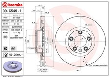 BREMBO 2x Bremsscheibe vorne Ø360 mm Innenbelüftet für VW Touareg 7P5 3.0 V6