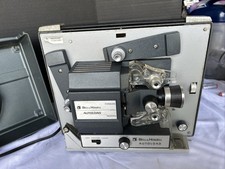 Vintage BELL HOWELL MODEL 357B AUTOLOAD 8mm FILM PROJECTOR-tested Works