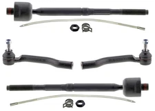 Inner Tie Rods Outer Tie Rods For 2020 Nissan Versa D85203SG1A D86403SG1A