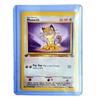 Meowth 56/64 Pokemon TCG Jungle 1st Edition NM Vintage 1999 Card