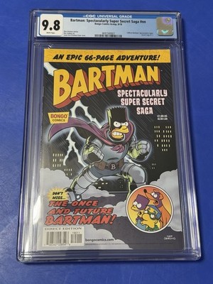 The Simpsons Bartman Spectacular Super Secret Saga #nn  CGC 9.8 Bongo Comic 2018
