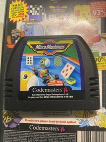 Micro Machines - Nintendo NES RARE! Clean & Great Condition!