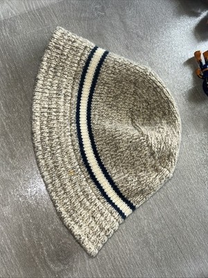 Wigwam Mills Vintage Wool Bucket Hat Warm Winter Outdoor Cap One Size USA