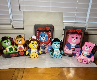 Stranger Things Care Bears COMPLETE SET with Display Limited Edition Sold Out