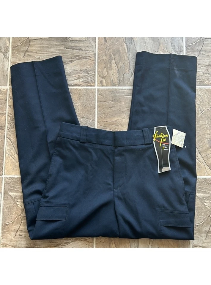 Fecheimer Flying Cross Wool Uniform Navy Pants Sz 6 - Image 3 of 4