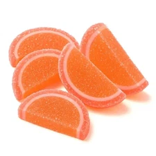 Gourmet Sour Peach Jelly Fruit Slices – Sweet & Tangy Chewy Candy – Party Candy