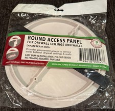 Wallo APR-0901 Round Access Panel, 9-Inch Speaker Hole Cover