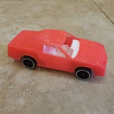 Vintage Gay Toys Inc Red Camaro Muscle Car Plastic Toy Made in USA