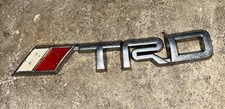 Used Chrome Trd Grill Badge Emblem Logo Used Chrome Trd Grill Badge Emblem Logo