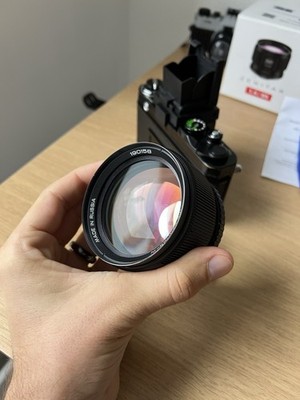 Sehr seltener Zenit MC Zenitar-1N 85mm F1.4 Nikon F Mount Fuji X Adapter (3d Print)