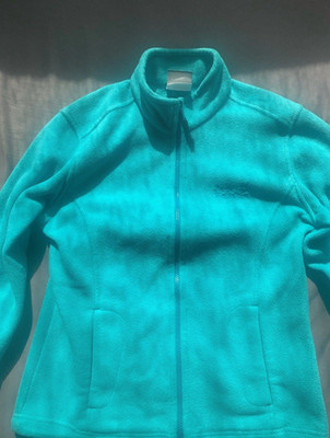 Jack Wolfskin Family Fleecejacke Türkis Unisex mit Reißverschluss und Kragen