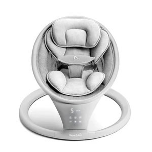 Munchkin Balançoire électrique pour bébé avec vibration - Balançoire portable pour nouveau-né et inf.