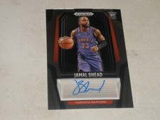 2024-25 Panini Prizm Black Autograph Auto #JML Jamal Shead Rookie RC