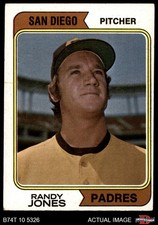 1974 Topps #173 Randy Jones Padres RC VARIATION ASR 3 - VG