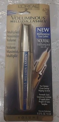 L Oreal Paris Voluminous Million Lashes Mascara #670 Black
