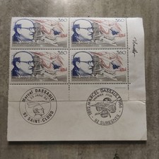 n 2502 1988 Timbres premier jour Marcel dassault 1892-1986 Signé J.Gauthier