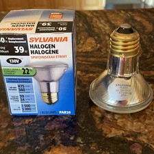 Nos Sylvania 39w Par20 Spot Bulbs 130v 50w Eq Tested Nib