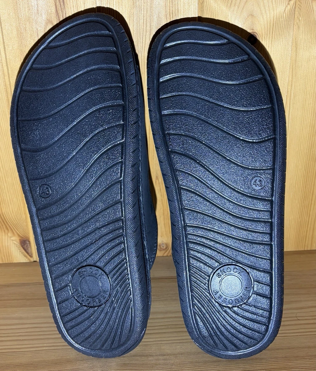 Herren Hausschuhe Von Rohde,Nubukleder, Neu Im Original Karton, Gr. 43, schwarz 