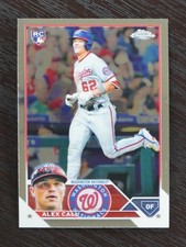 Alex Call 2023 Topps Chrome Baseball #187 Washington Nationals Rookie RC