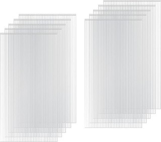 Polycarbonate Sheets 10 Pack 4mmx61x121cm Twin Wall Plastic Roof FOR AUCTION