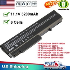   LOT Battery for HP EliteBook 6930p 8440P 8440W Compaq 6500b 6530b 6535b 6730b