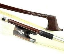 Viola Bow - Model 401 - Brazil Wood Bow with Ox Horn Frog and Fleur-de-Lis Inlay