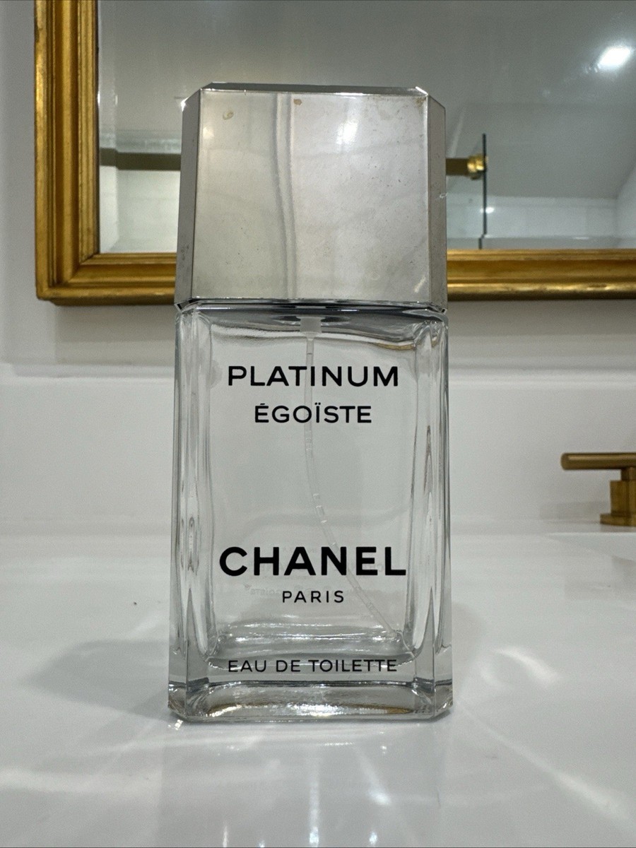 【新品未開封100ml】CHANEL ÉGOÏSTE PLATINUM EDT Authentic Chanel Platinum Egoiste Eau de Toilette EDT 3.4