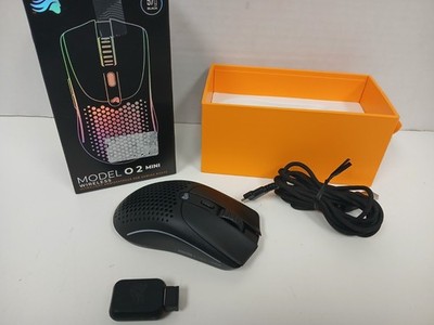 Model O 2 Mini Wireless Ambidextrous RGB Gaming Mouse, Black
