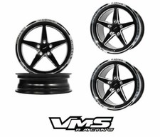 X4 Vms Racing V-star 17x10 18x5 Drag Pack Wheels Rims Set For 10 Chevy Camaro P