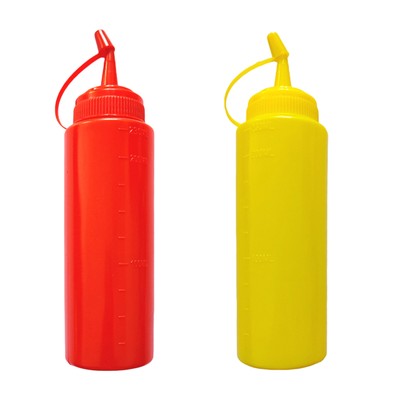 1/2xFake Squirt Ketchup and Mustard Bottle Fake Squirt Bottle Photo Prop Ketchup