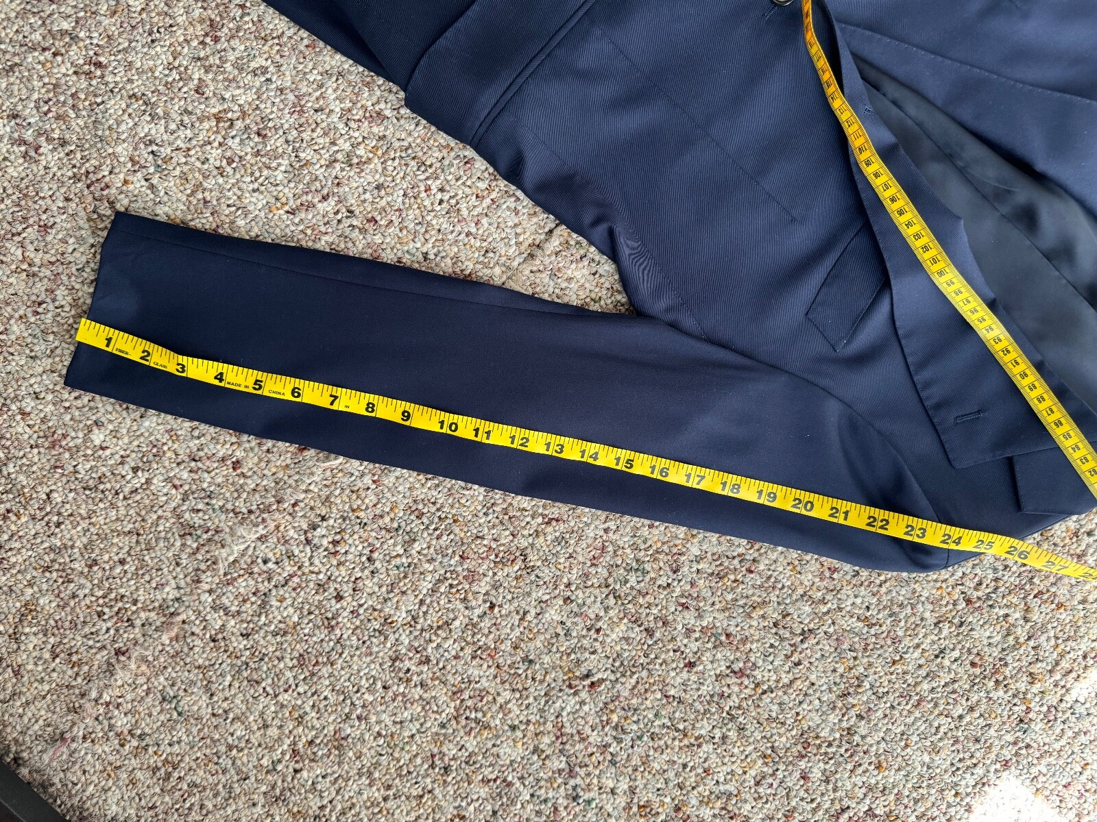 Cavour Luxury Suit in Navy S180s Size US 36 FITS LIKE SUITSUPPLY eBay