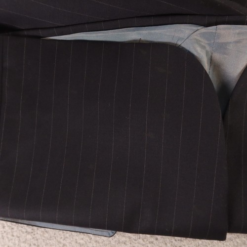 Oscar de la Renta Jacket M Blue Striped 100% Wool Worsted Blazer Sport Coat 42S - Picture 15 of 15