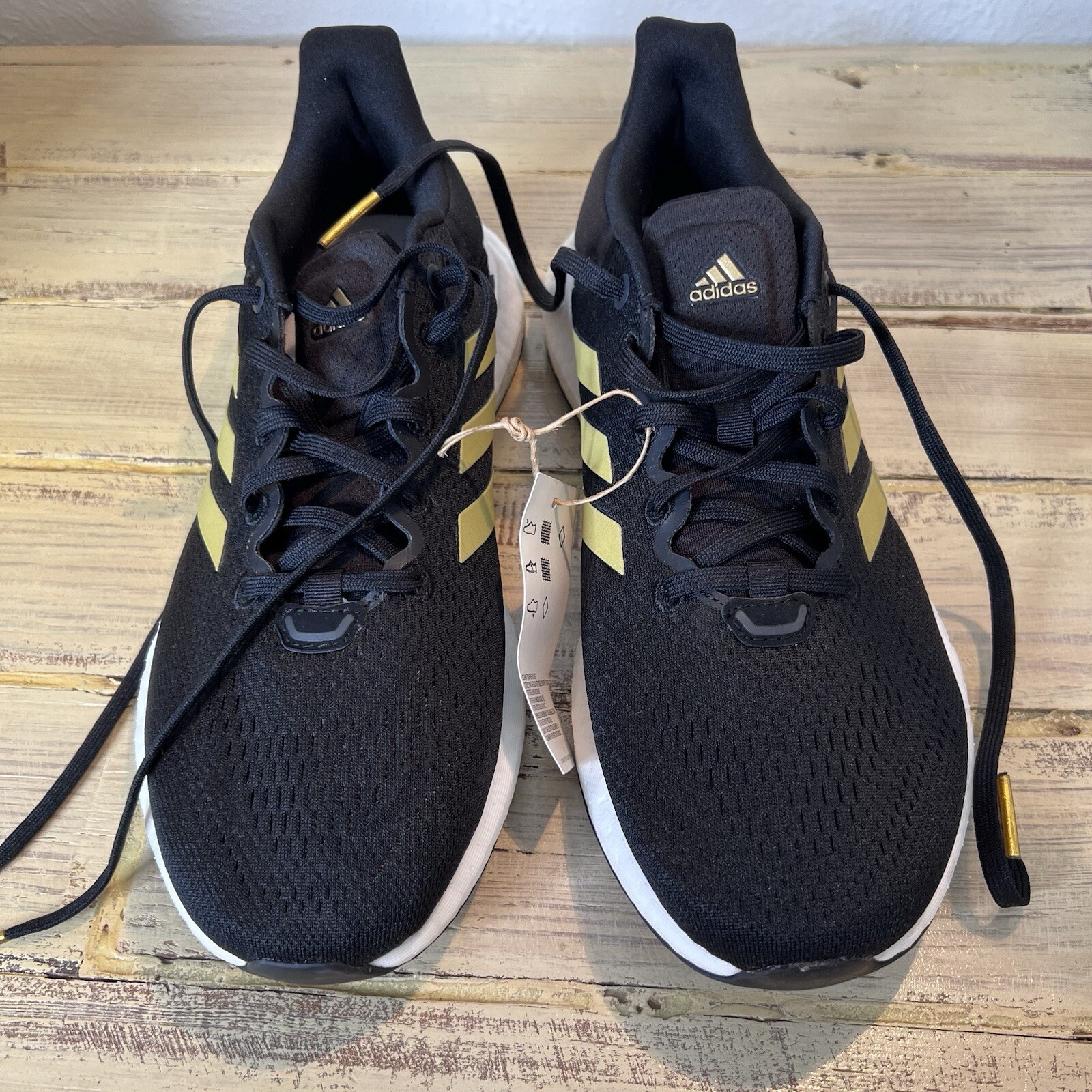 adidas PureBoost 21 Black Gold Metallic W adidas PureBoost 21 Black Gold Metallic W