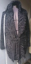 Barefoot Dreams - CozyChic Zebra Fringe Cardi...