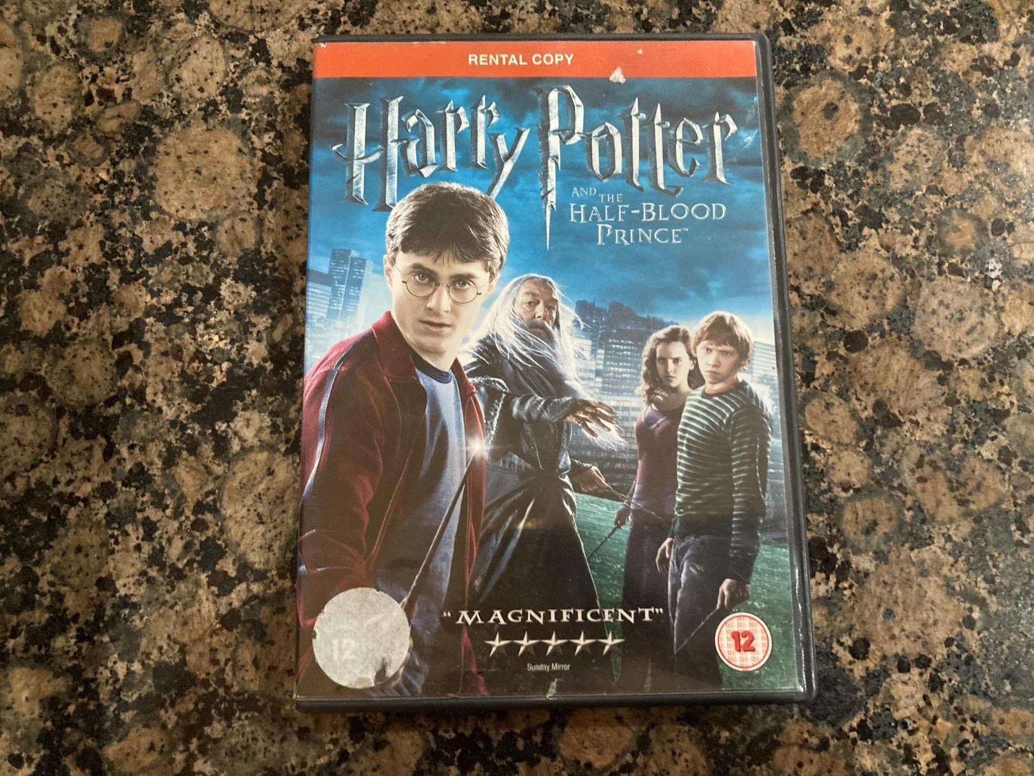 Harry Potter and the Half-blood Prince DVD FREE SHIPPING