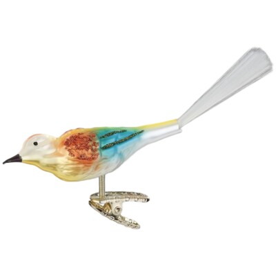 Bonita, Vogel 9cm Inge-Glas Weihnachtsschmuck