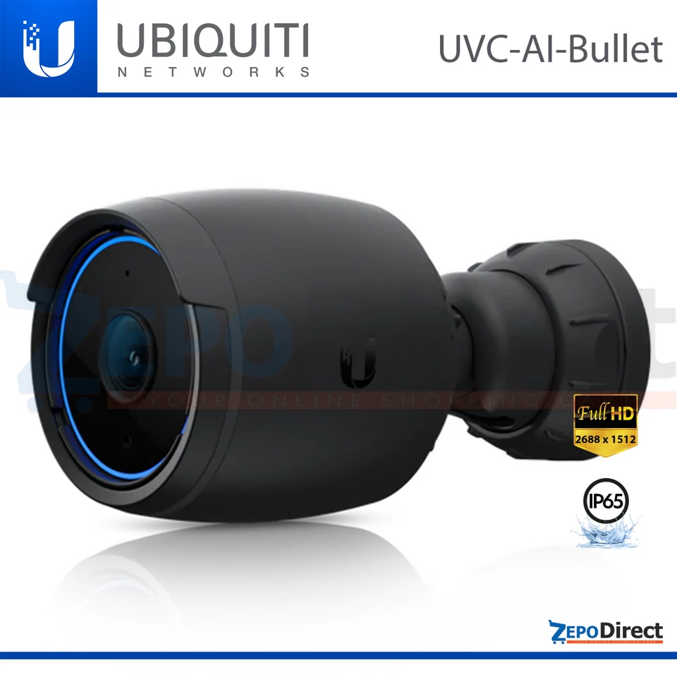 Ubiquiti Networks UniFi Protect AI Bullet Security Camera IP65, UVC-AI-Bullet - Image 2 of 4