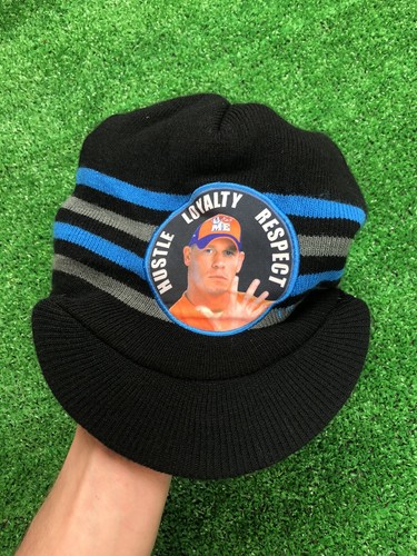 John Cena Beanie Hat w/ Bill Hustle 