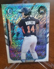 2015 Bowman Chrome Farm's Finest Minis #FFM-ARO Avery Romero 