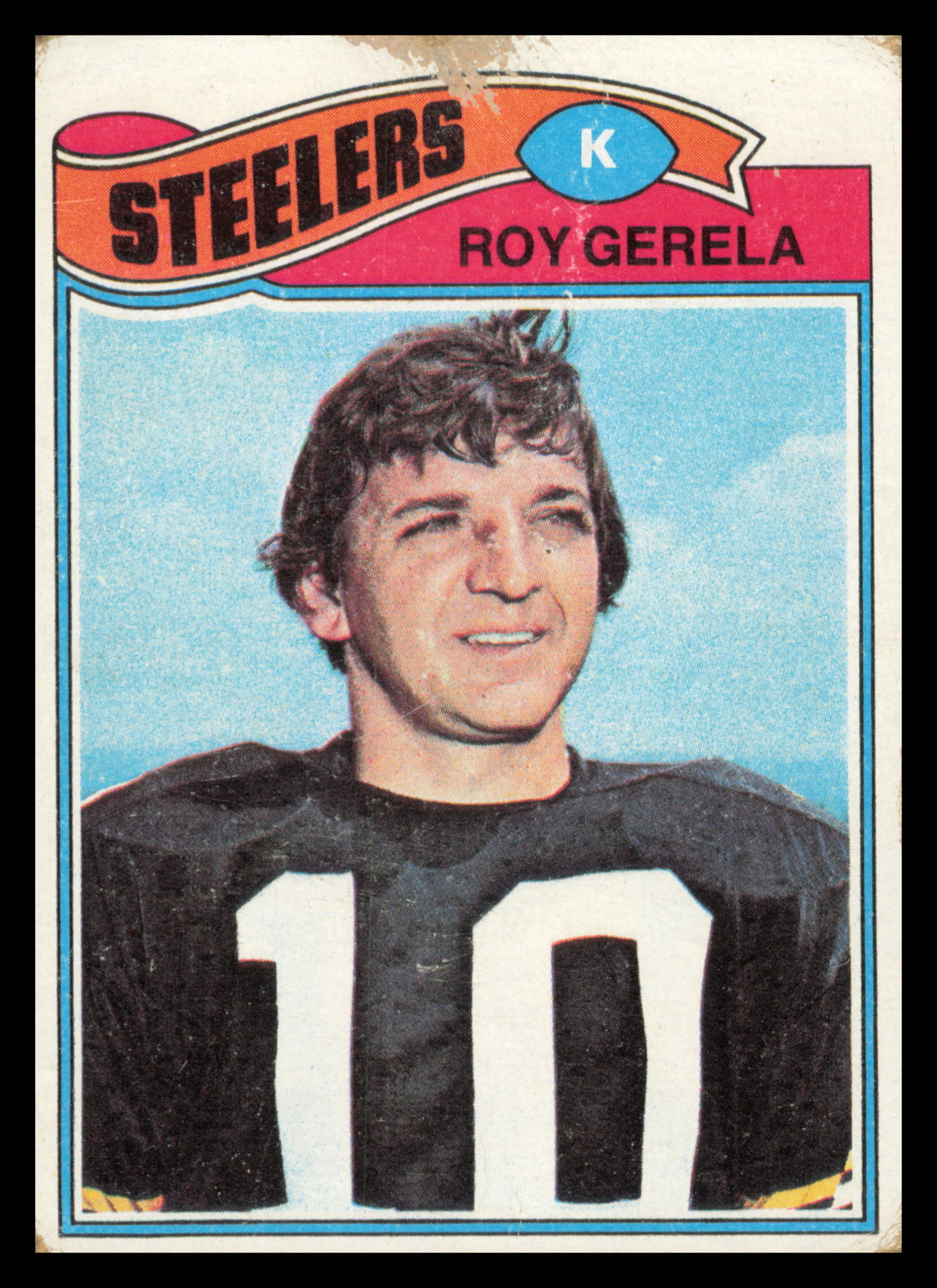 1977 Topps #99 Mike Webster Rc - Pittsburgh Steelers - PSA 7 - NM