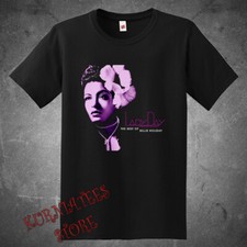 Billie Holiday Lady Day Men's Black Size S to 5XL